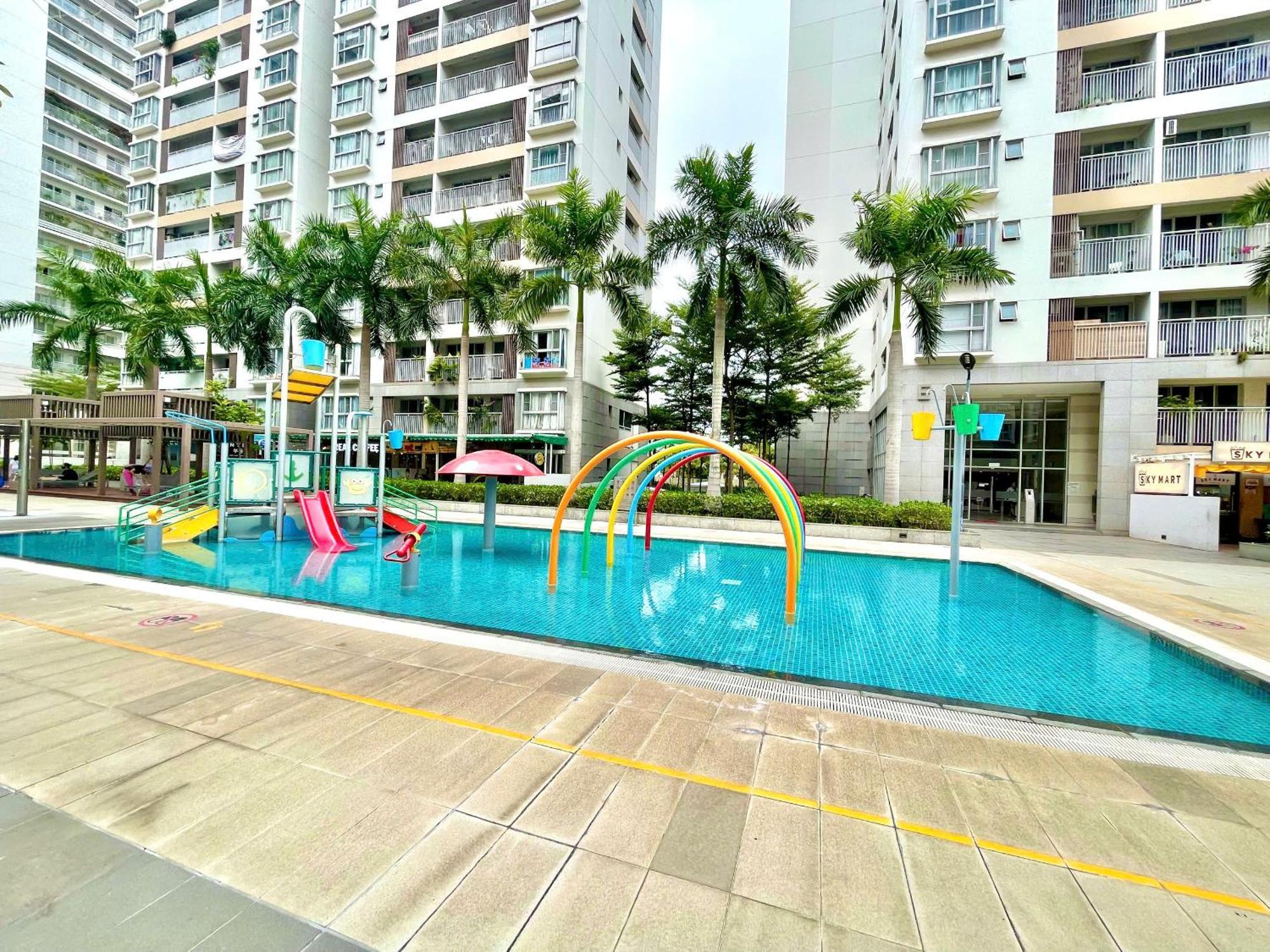 Secc Luxury 2-Br Apartment, Scenic Valley, Saigon Exhibition And Convention Center, Fv Hospital, Phu My Hung District 7 Cidade de Ho Chi Minh Exterior foto